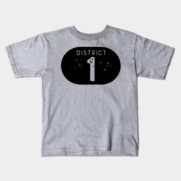 District 1 Kids T-Shirt by OHYes
